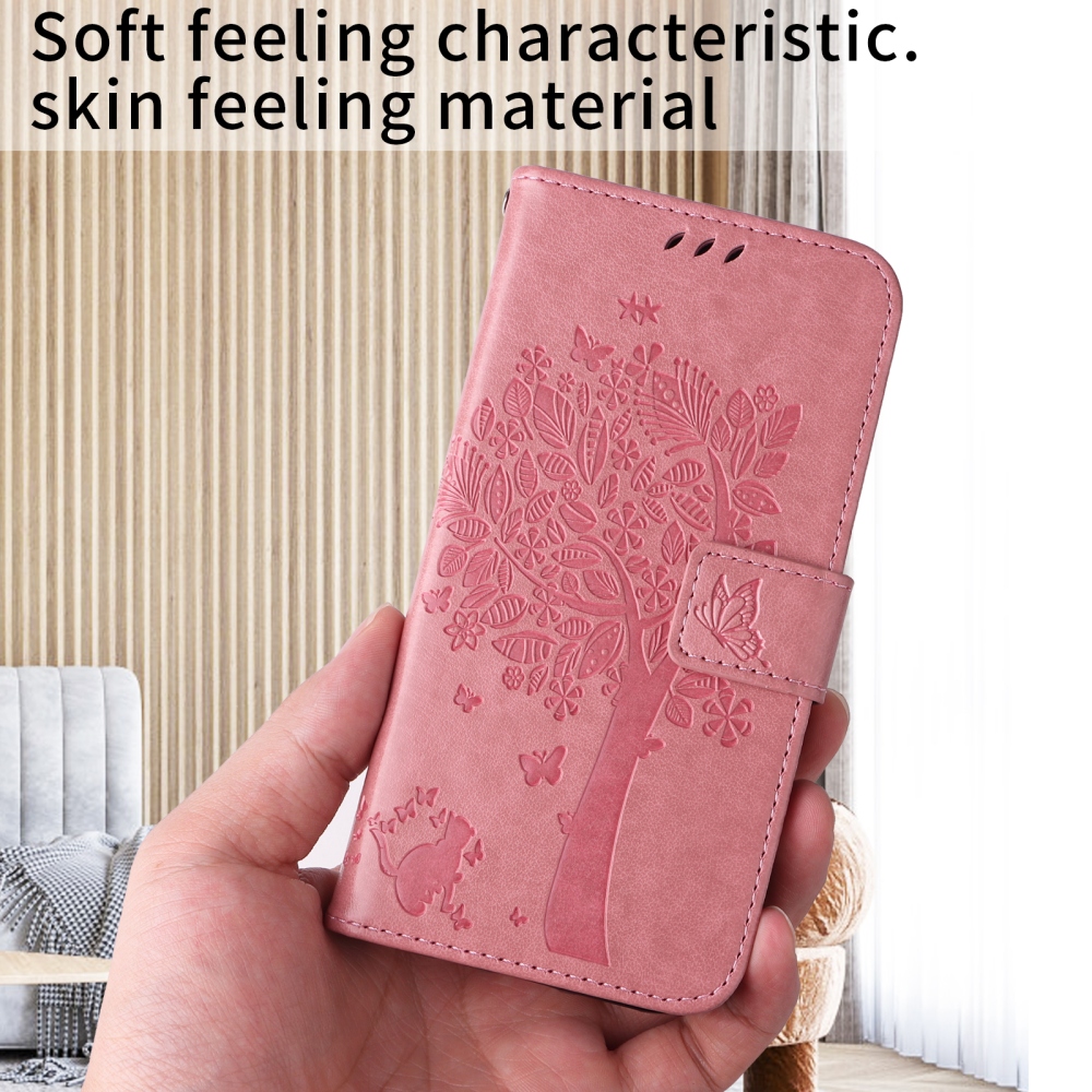 Fák könyve tok Xiaomi Poco F7 5G - rózsaszínű