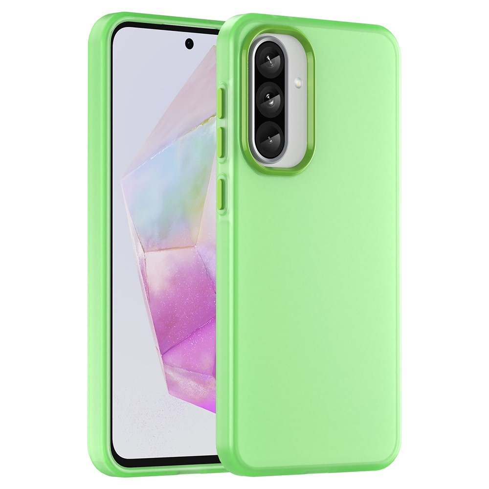 Candys matt zselés tok Samsung Galaxy A36 5G/A56 5G - zöld színben