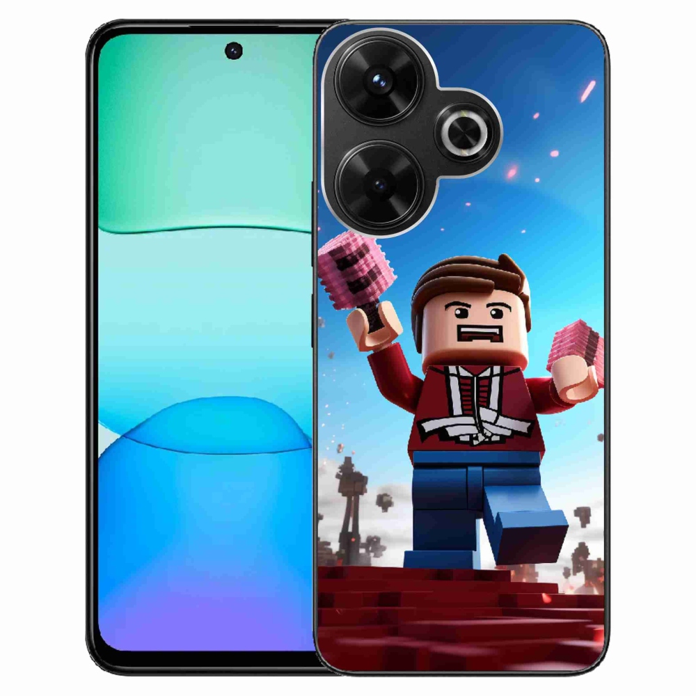 Gél borítás mmCase a Xiaomi Redmi 13 4G/Poco M6 4G-hez - roblox 2