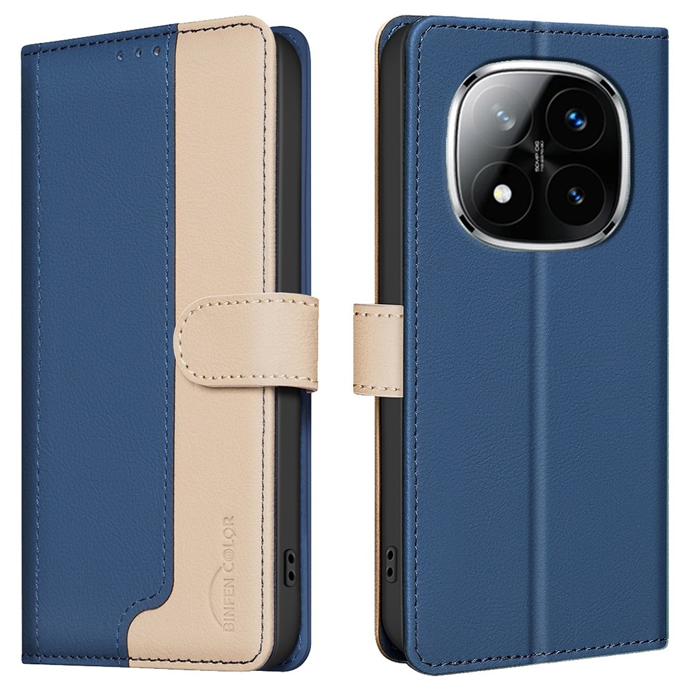 BNF DUO könyvtáska Xiaomi Redmi Note 14 Pro - kék