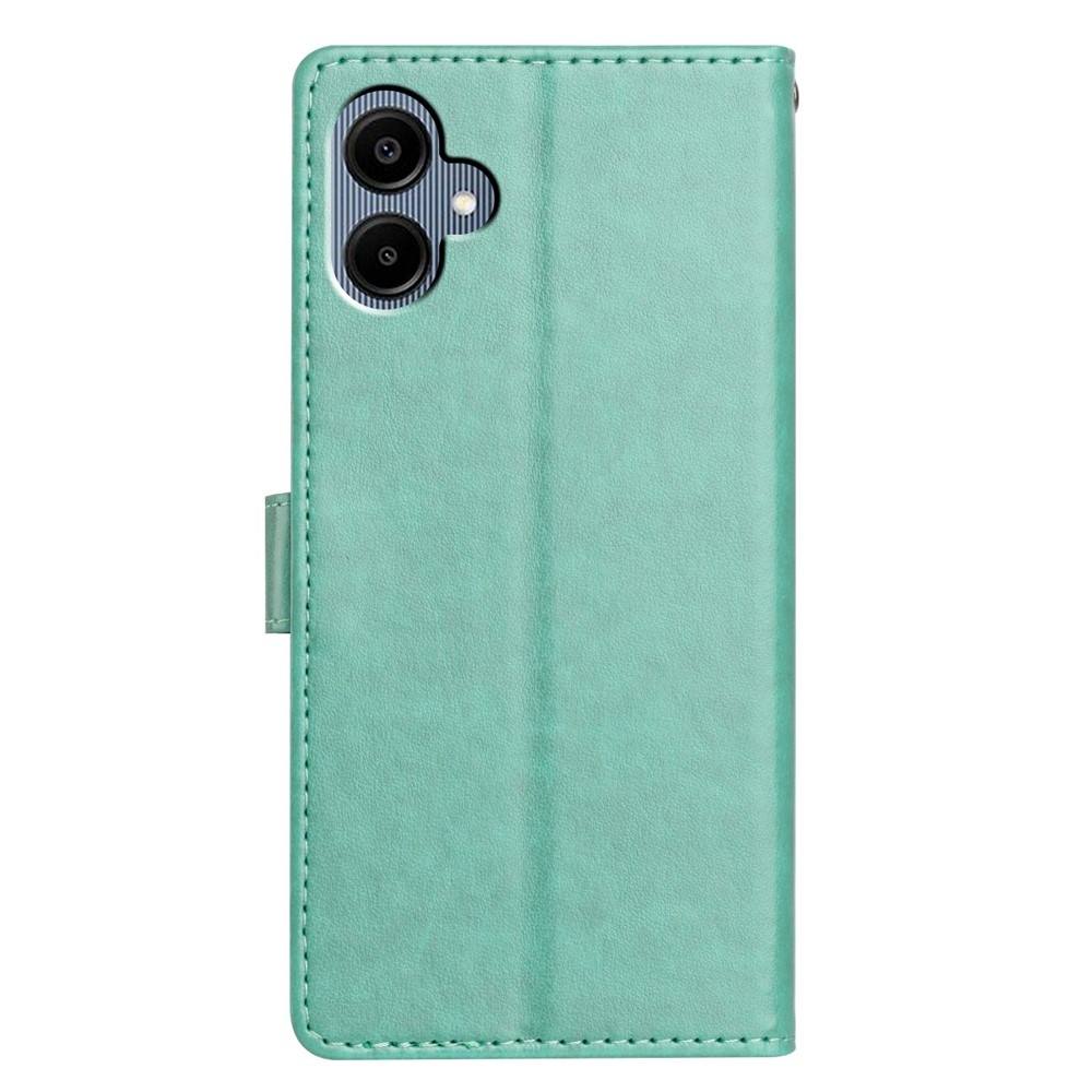 Vérrögök könyv tok a Samsung Galaxy A07 4G készülékhez - teal színű