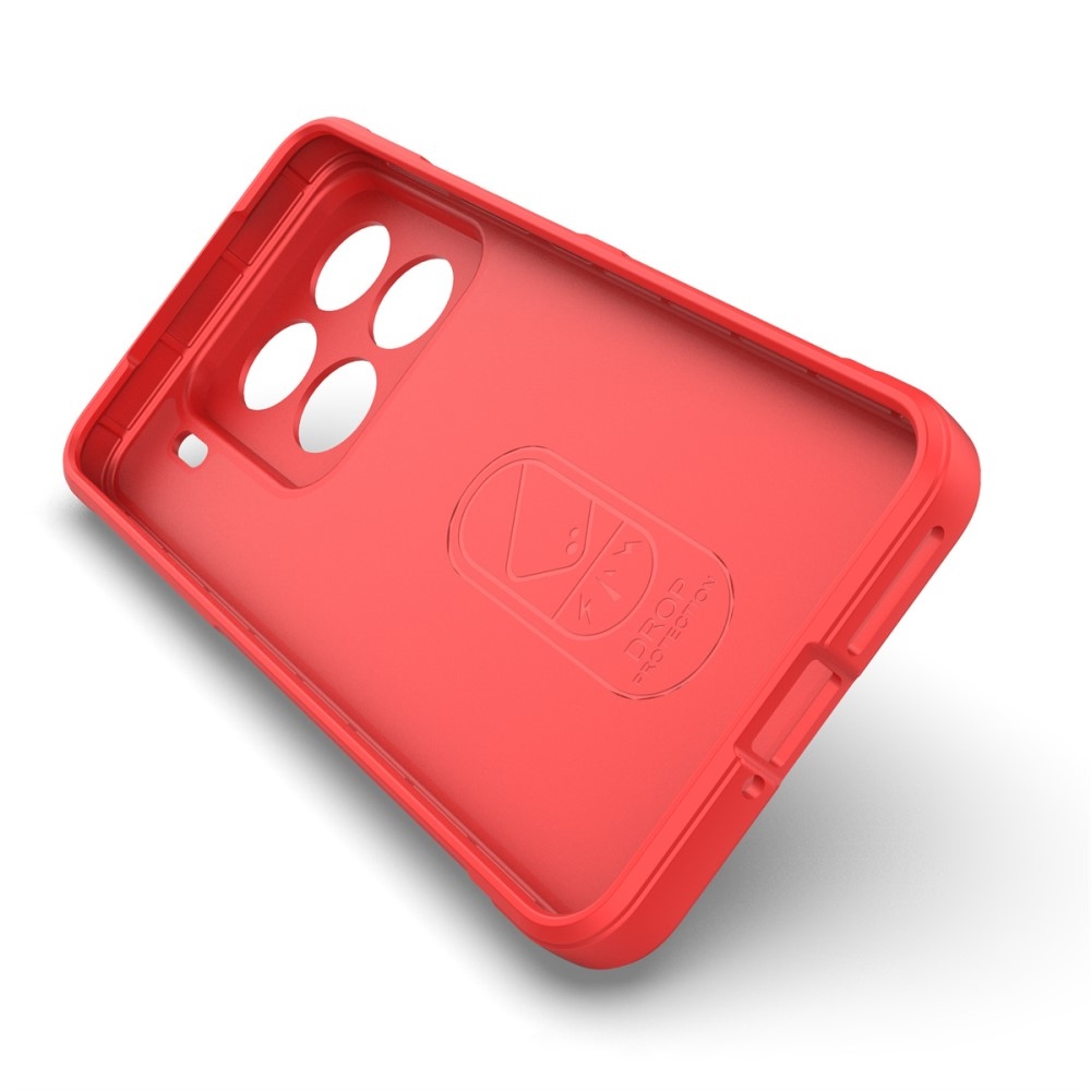 Rugg tartós zselés tok Xiaomi 15 Pro-hoz - piros