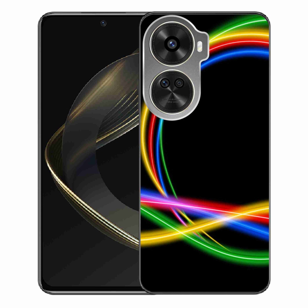 Gél tok mmCase a Huawei Nova 12 SE számára - neon körök