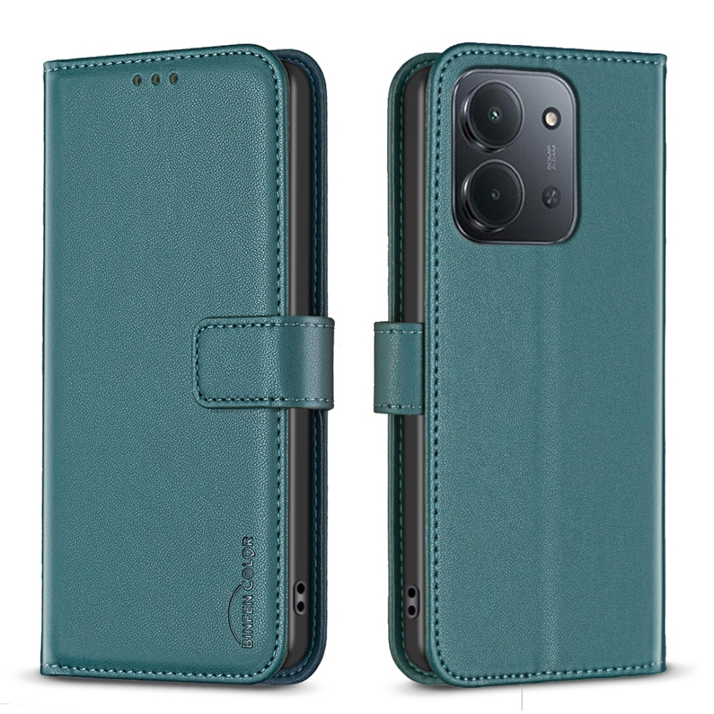 BNF könyvtáska Xiaomi Redmi 15C 4G/5G (173mm) - zöld