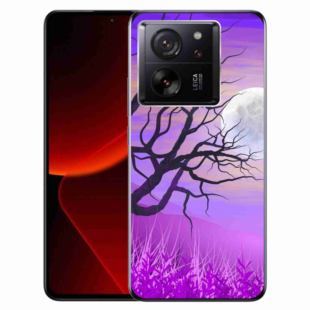 Gél tok mmCase a Xiaomi 13T/13T Pro számára - rajzfilmes kidőlt fa