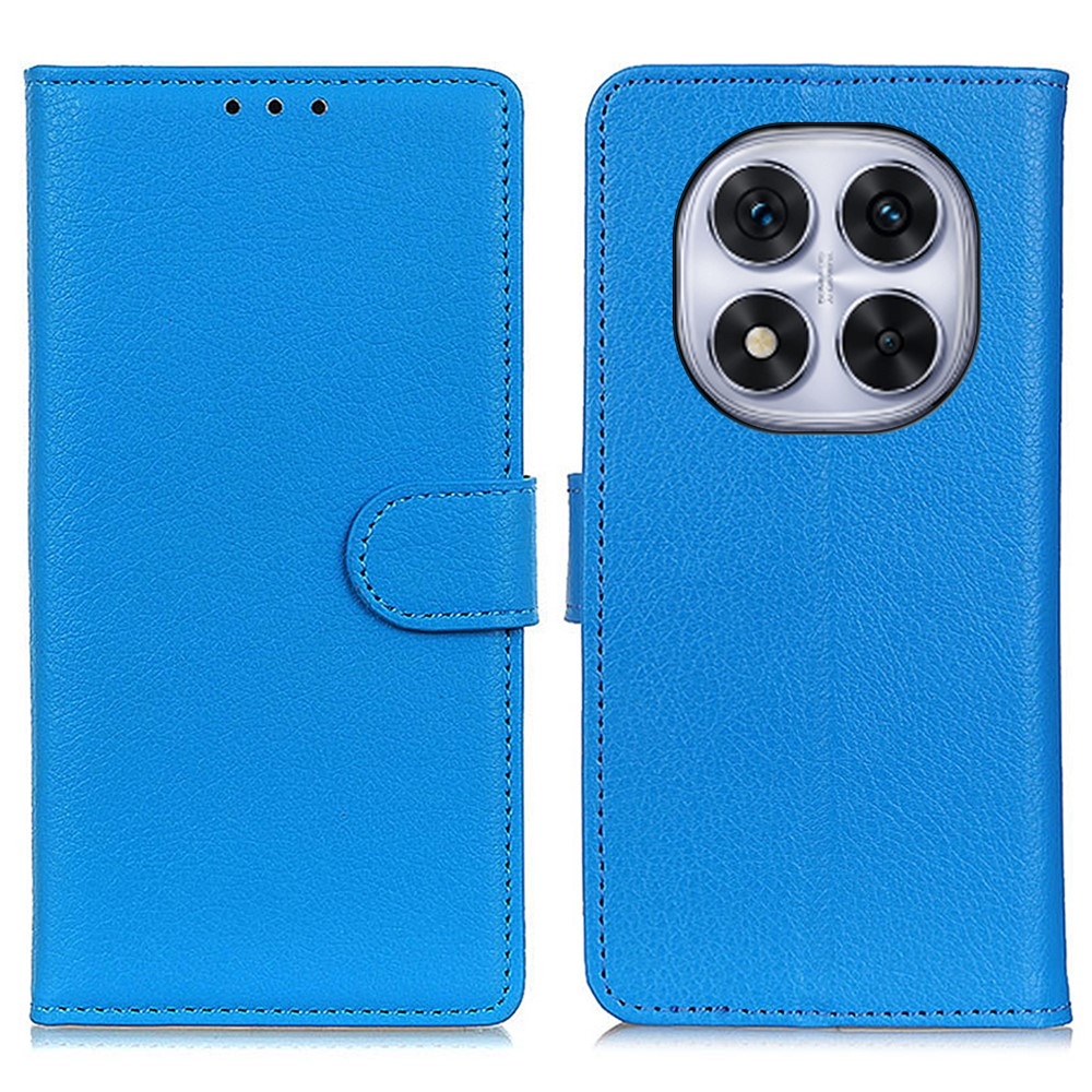 Litchie könyv tok a Xiaomi Redmi Note 14 Pro-hoz - kék
