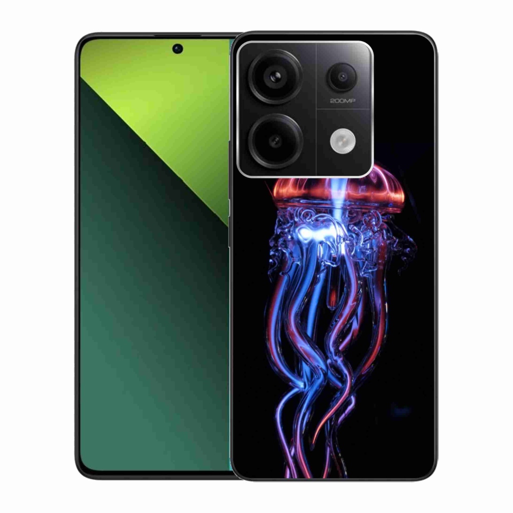 Gél borítás mmCase a Xiaomi Redmi Note 13 Pro 5G/Poco X6 5G számára - medúza