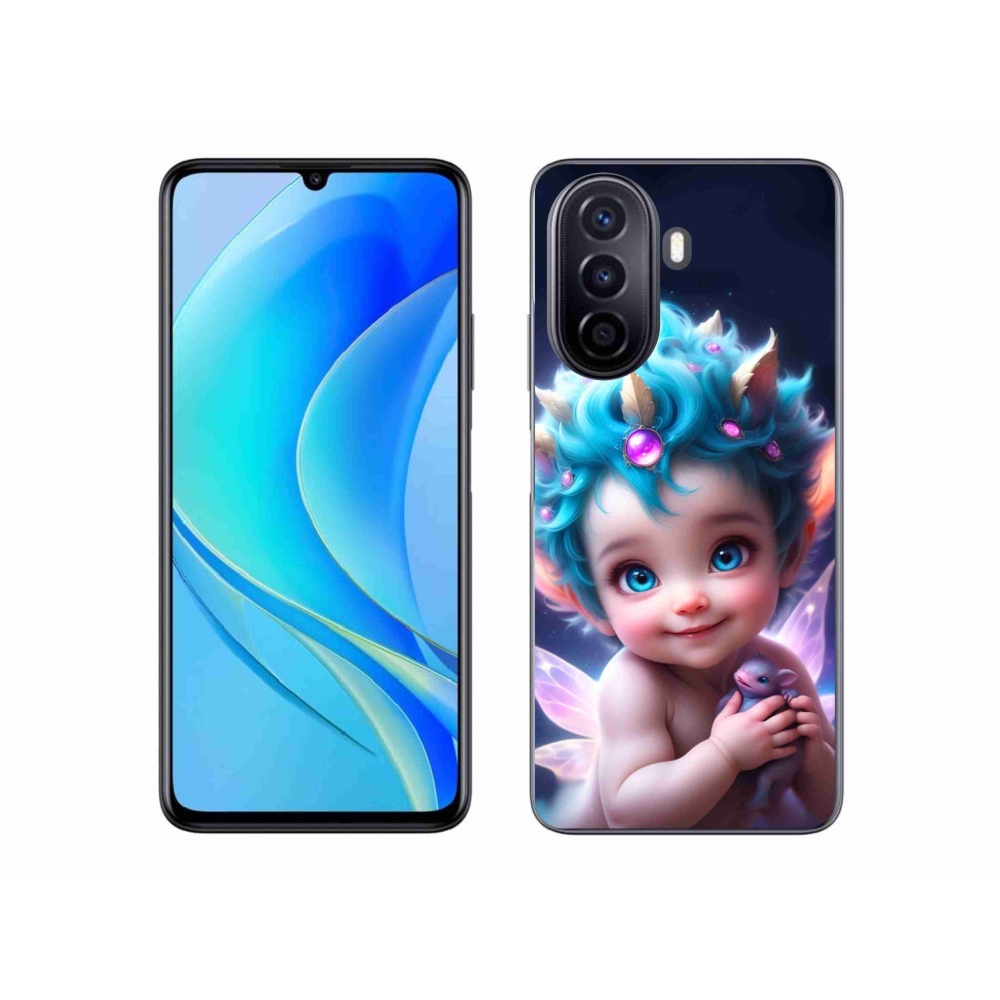 Gél borítás mmCase a Huawei Nova Y70-hez - baba pillangószárnyakkal