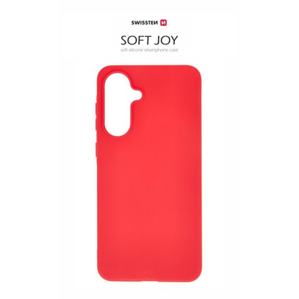 Gél tok Swissten Soft Joy a Samsung Galaxy A36 5G készülékhez - piros