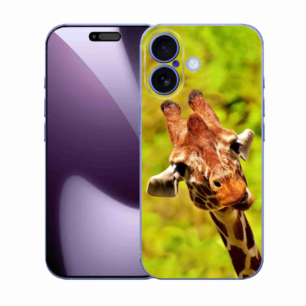 Zselés borítás mmCase iPhone 17 készülékhez - zsiráf