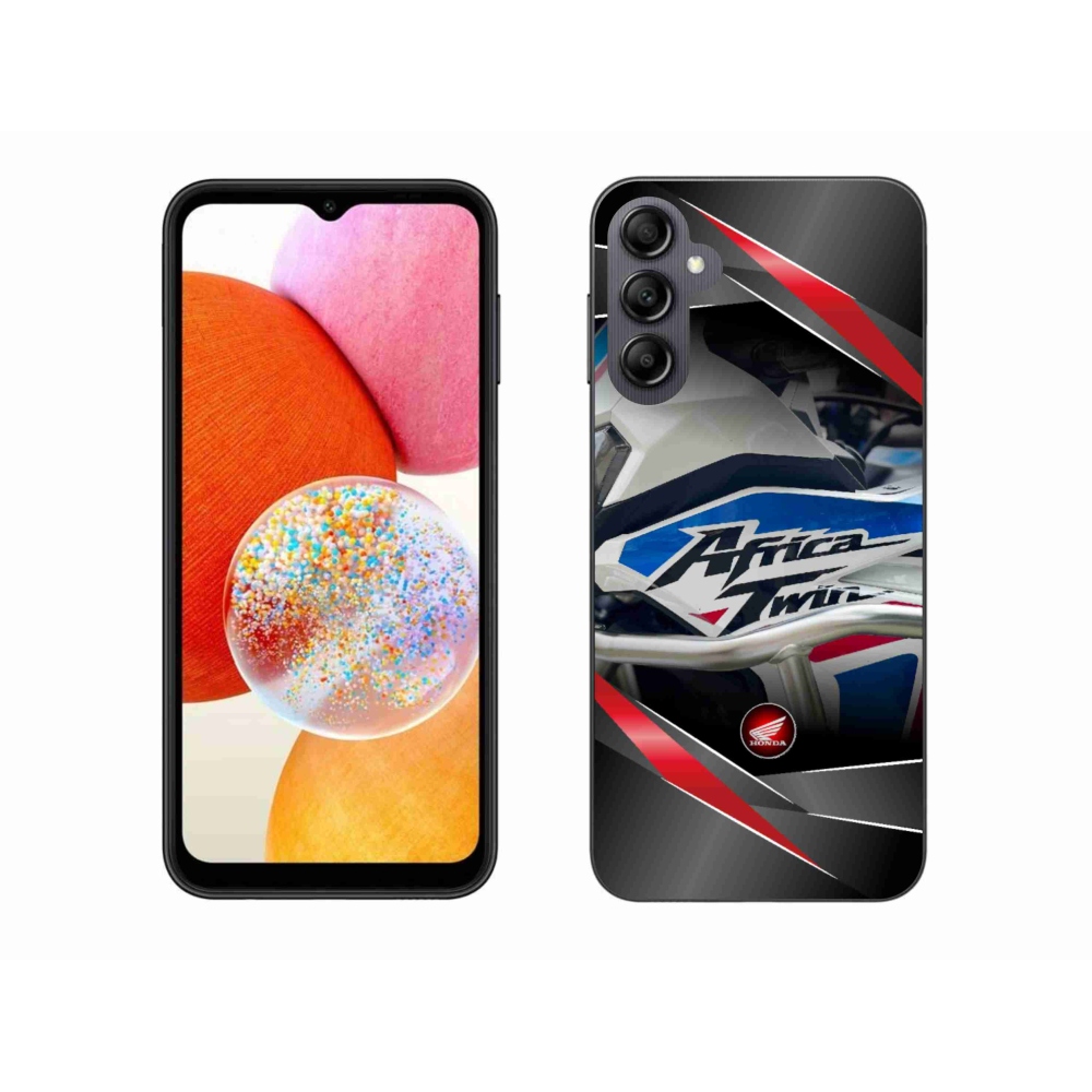 Gél borítás mmCase Samsung Galaxy A14 4G/5G - motoros honda