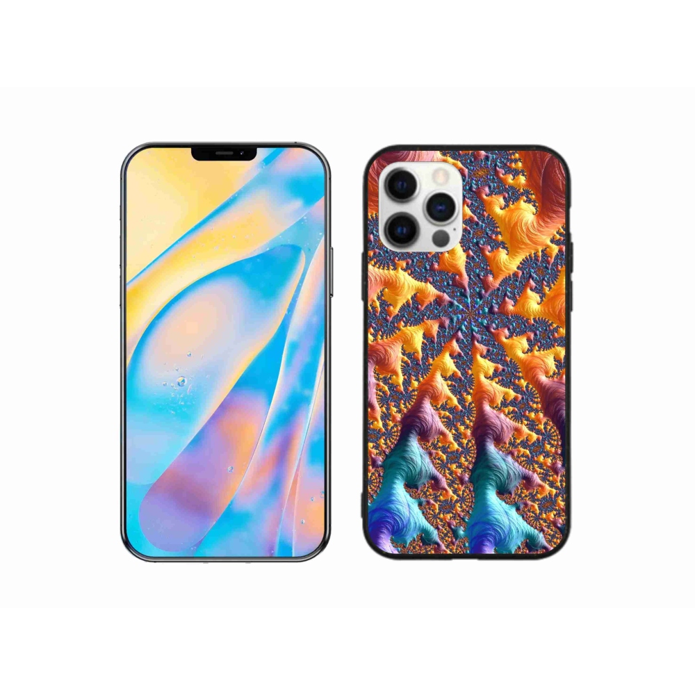 Gél borítás mmCase iPhone 12 készülékhez - absztrakt motívum 23
