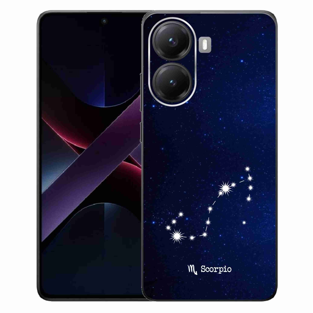 Gél borítás mmCase a Xiaomi Poco X7 Pro 5G számára - Skorpió csillagkép