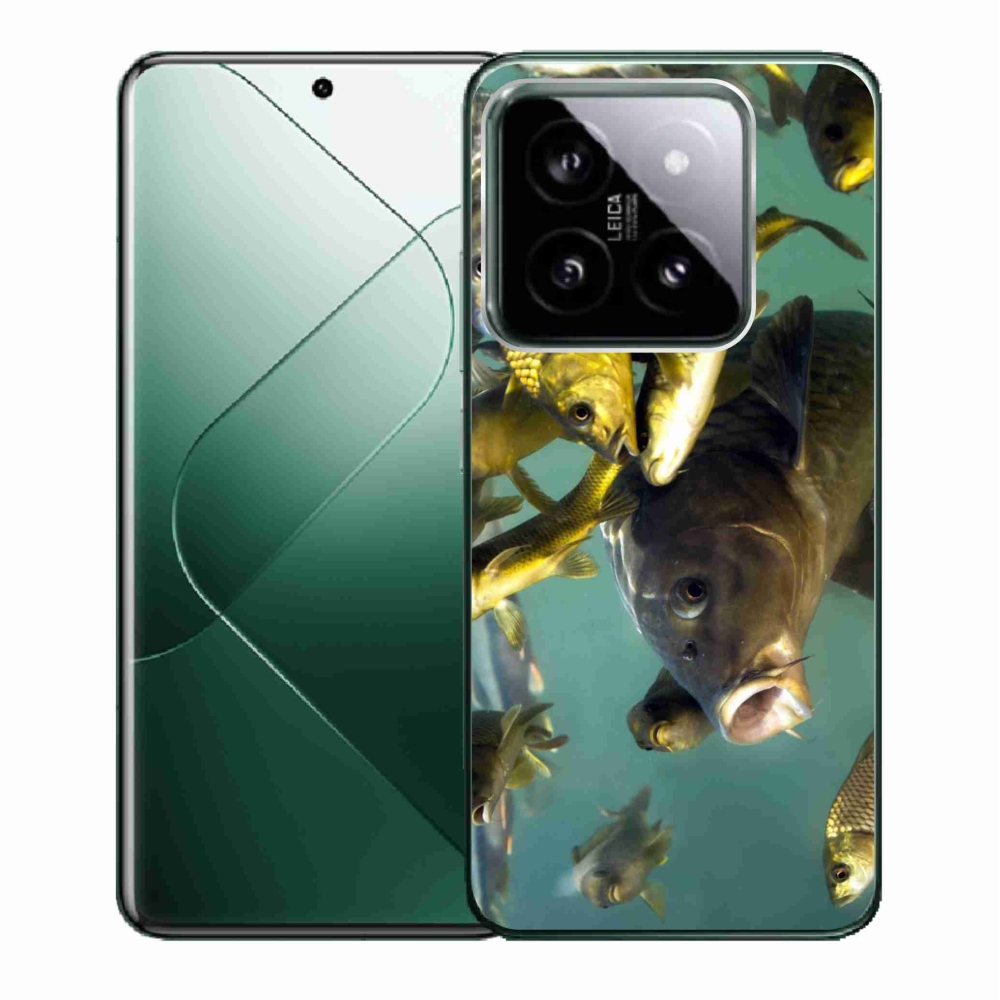Gél tok mmCase a Xiaomi 14-hez - halak iskolája