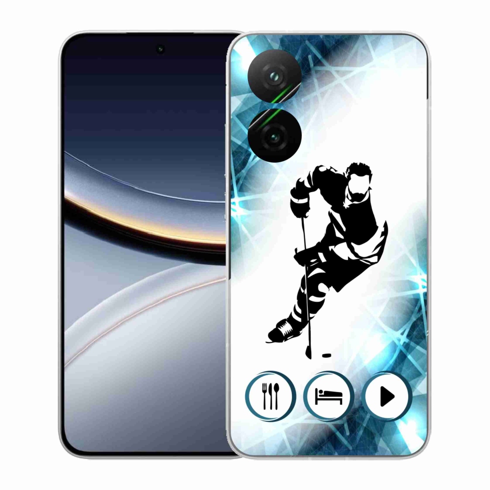 Gél borítás mmCase a Xiaomi Poco F7 5G számára - hoki 1