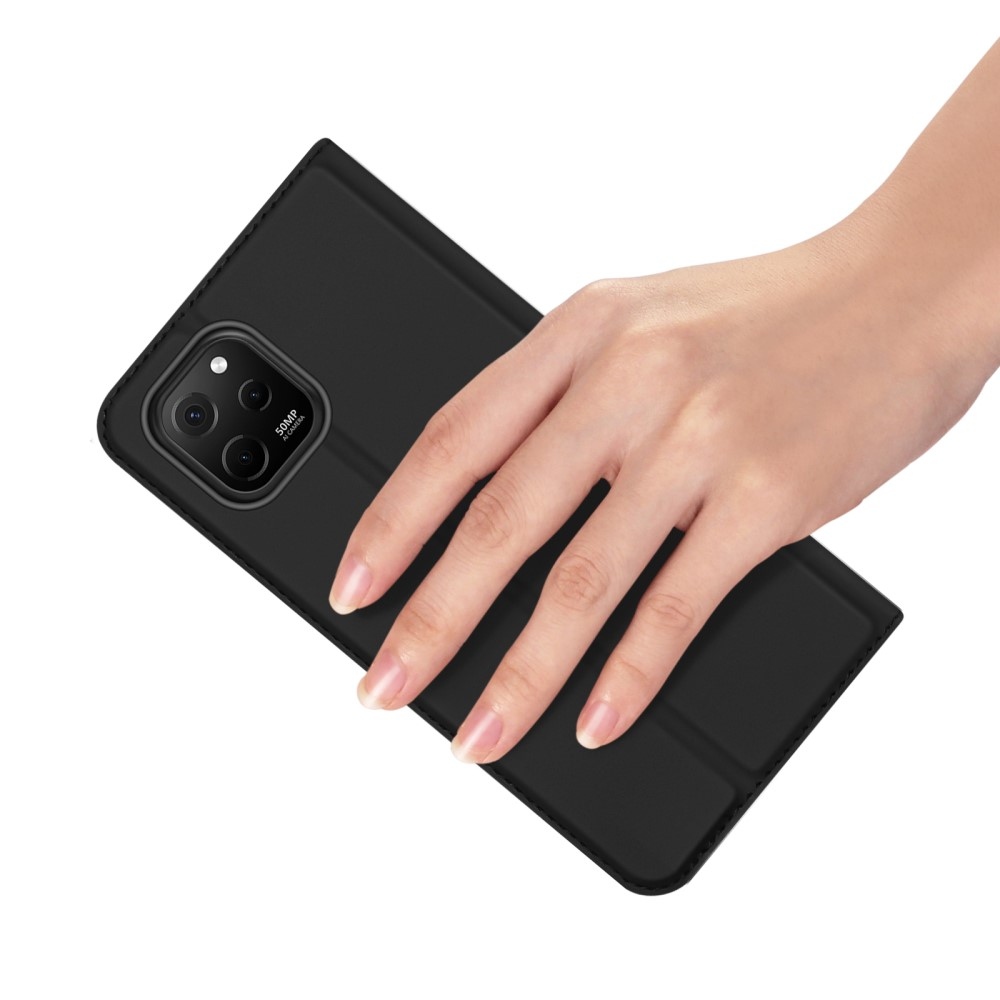 DUX könyvtáska Huawei Nova Y61 készülékhez - fekete