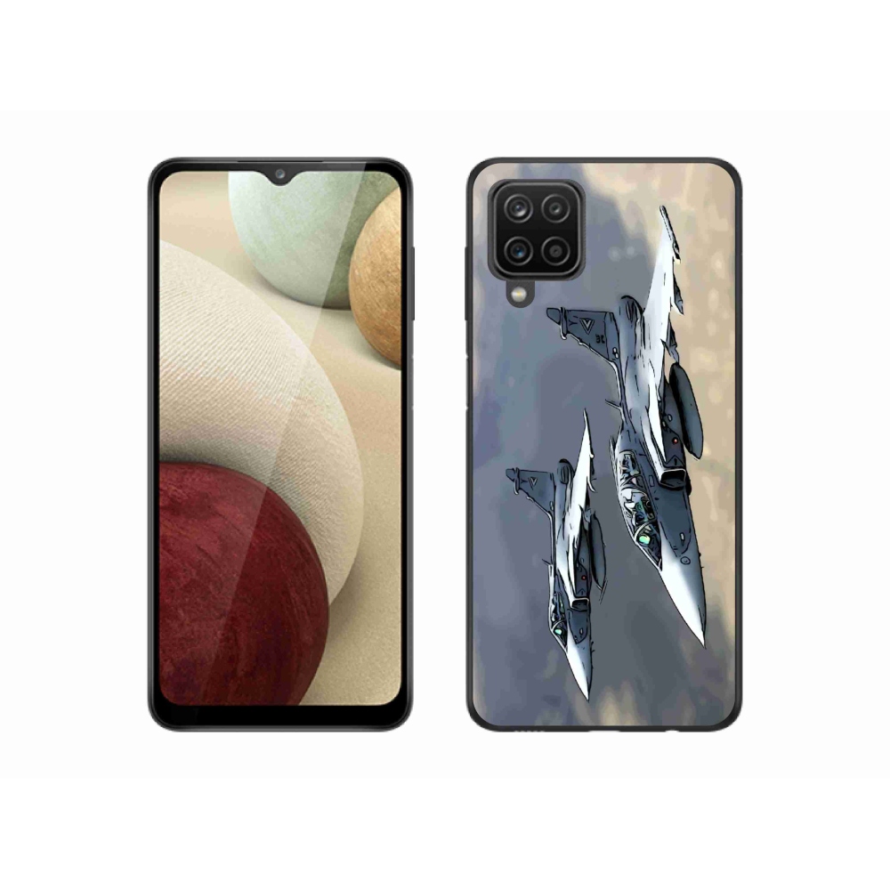 Zselés borítás mmCase Samsung Galaxy M12 - vadászgépek számára