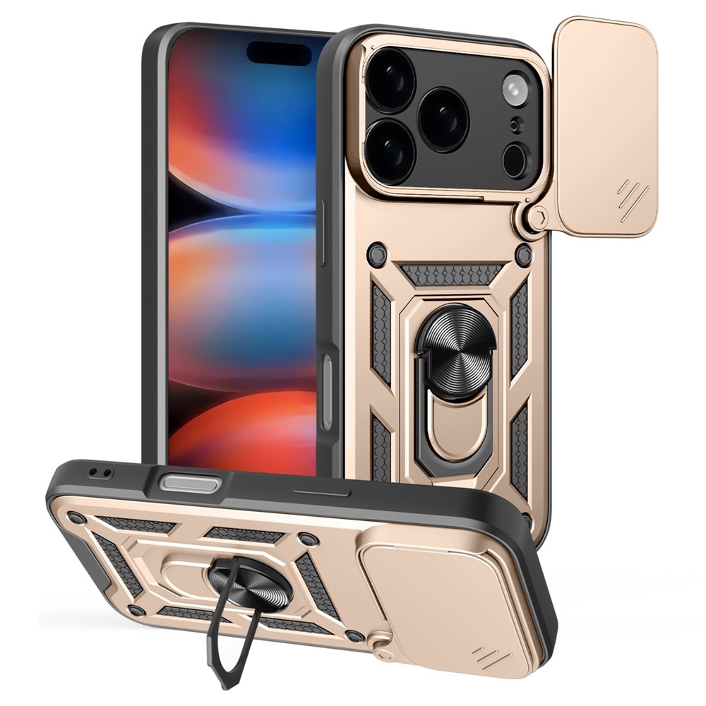 Gyűrűálló borítás iPhone 17 Pro készülékhez - arany
