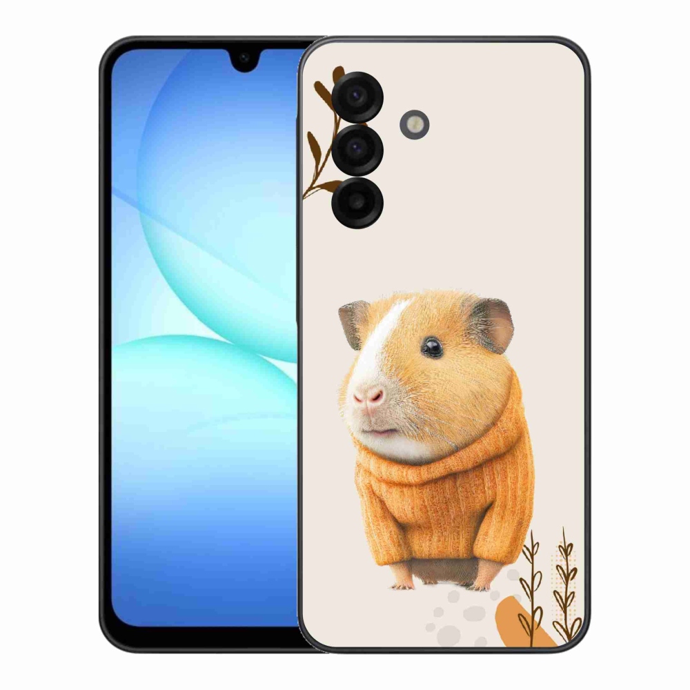 Gél borítás mmCase Samsung Galaxy A17 5G - tengerimalac pulóverben