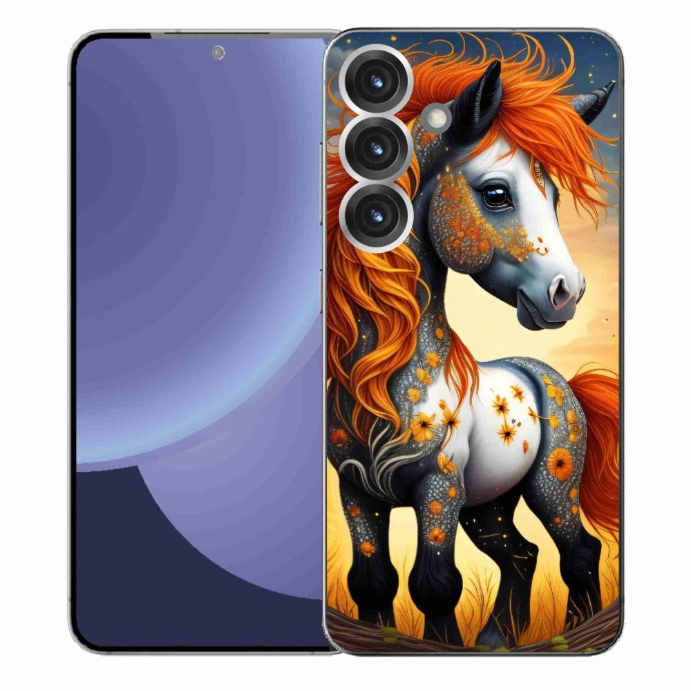 Zselés borítás mmCase Samsung Galaxy S25+ - színes póni