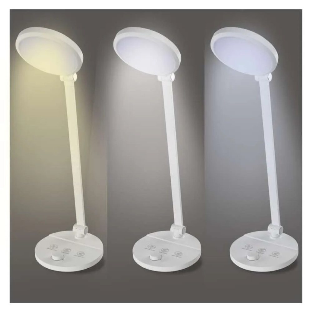 LED asztali lámpa CHARLES - fehér