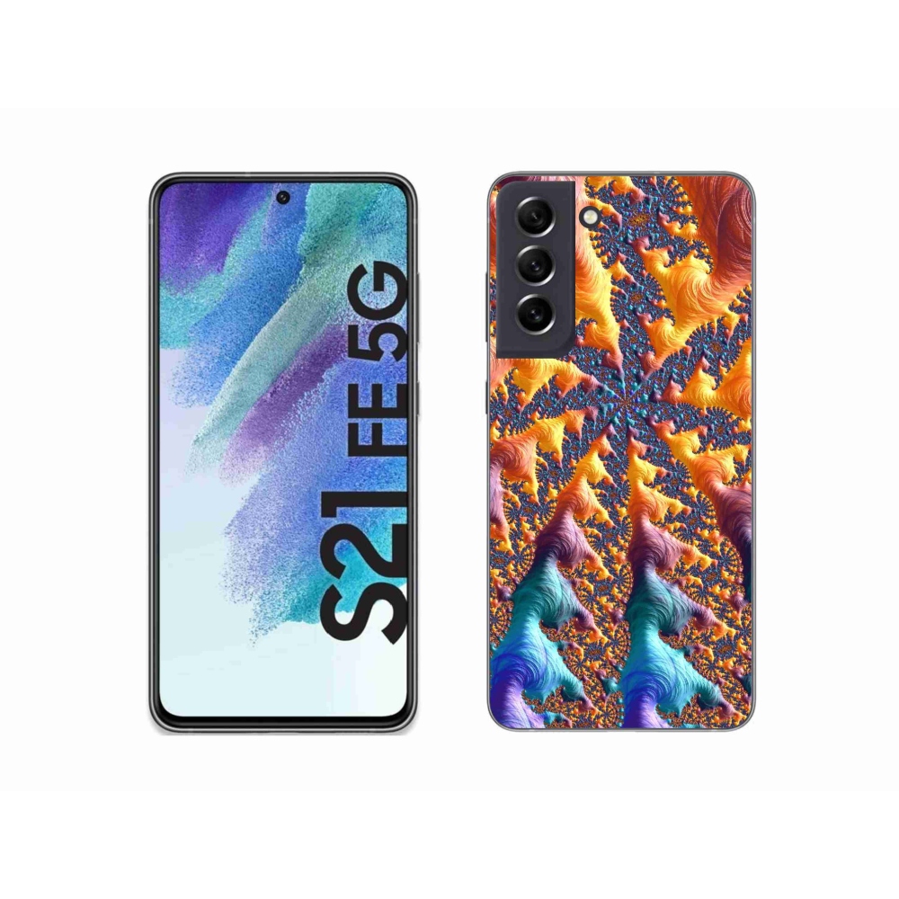 Zselés borítás mmCase Samsung Galaxy S21 FE 5G - absztrakt motívum 23