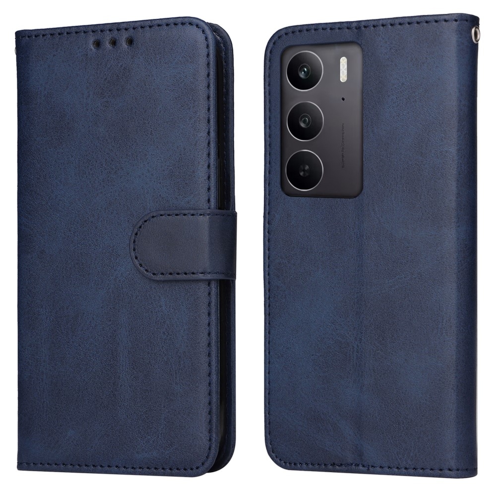 Könyvtáska a Realme 14x 5G/Realme C75 készülékhez - kék