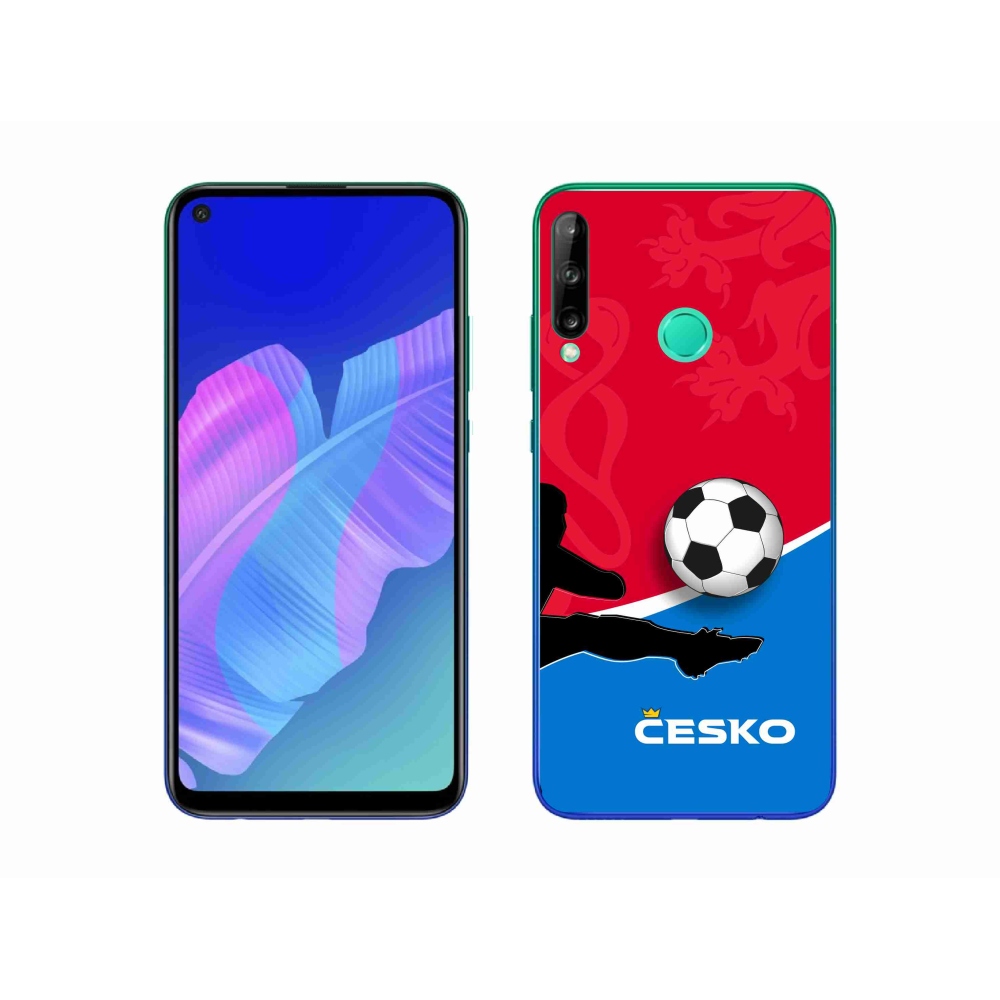Gél borítás mmCase a Huawei P40 Lite E - Soccer Csehország 2