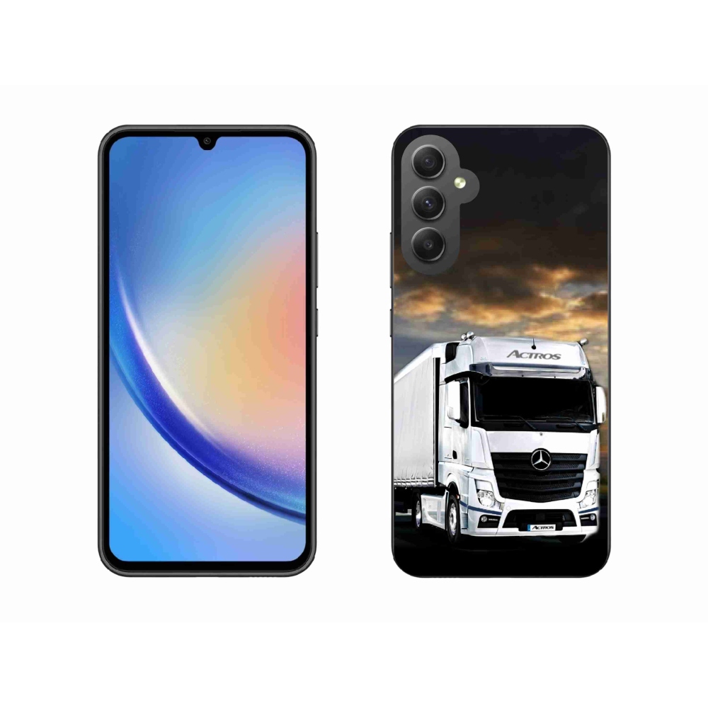 Zselés borítás mmCase Samsung Galaxy A34 5G - teherautóhoz