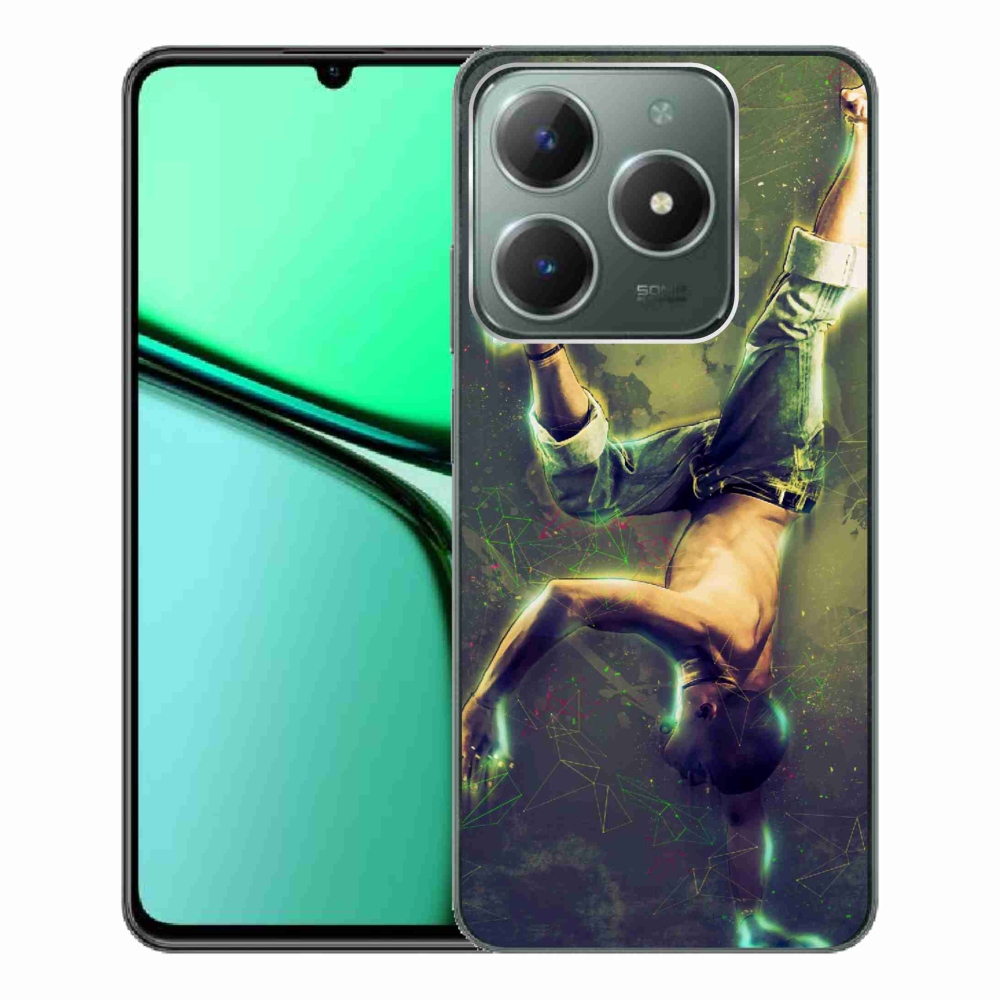 Gél borítás mmCase a Realme C61 készülékhez - breakdance