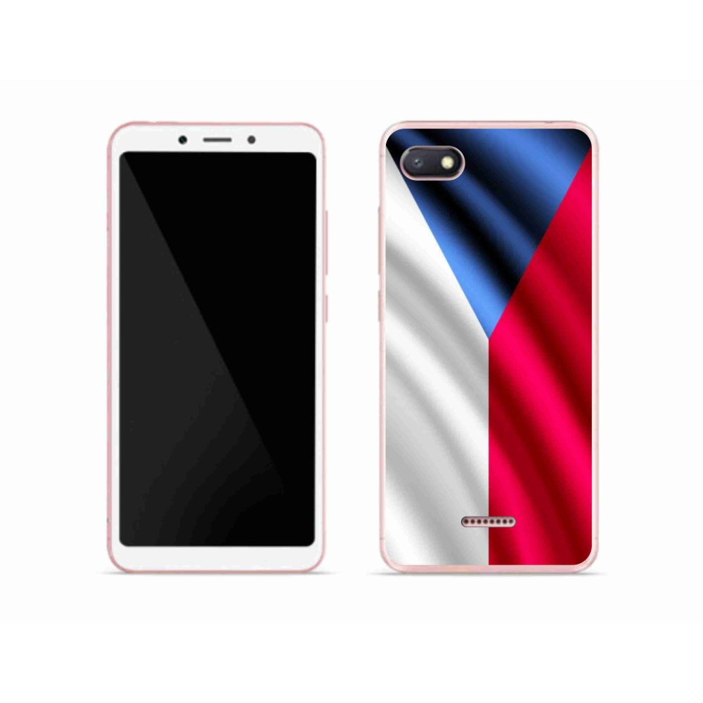Gél borítás mmCase a Xiaomi Redmi 6A számára - cseh zászló