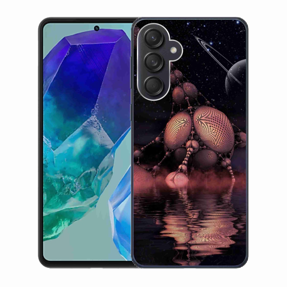 Gél borítás mmCase Samsung Galaxy M55 5G - absztrakt motívum 19