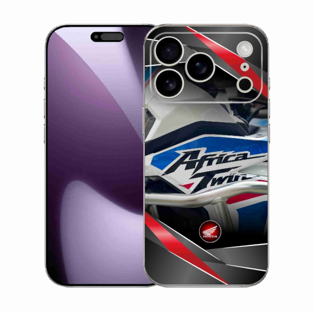 Zselés borítás mmCase iPhone 17 Pro készülékhez - motoros honda
