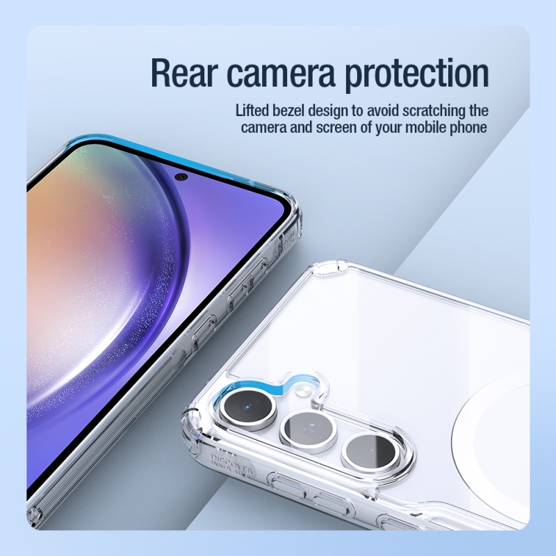 Nillkin Nature TPU PRO Cover for Samsung Galaxy A55 5G átlátszó