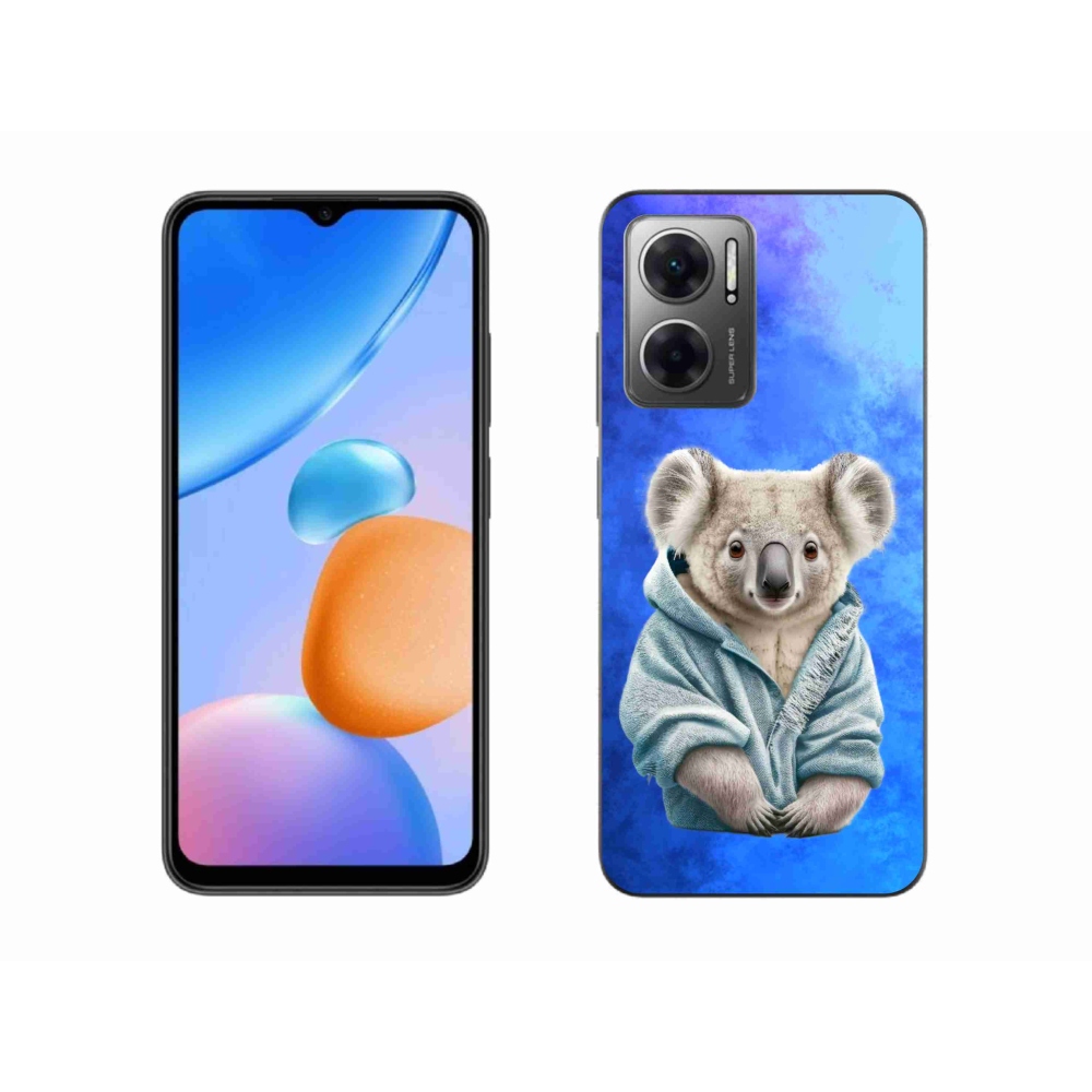 Gél borító mmCase a Xiaomi Redmi 10 5G-hez - koala pulóverben
