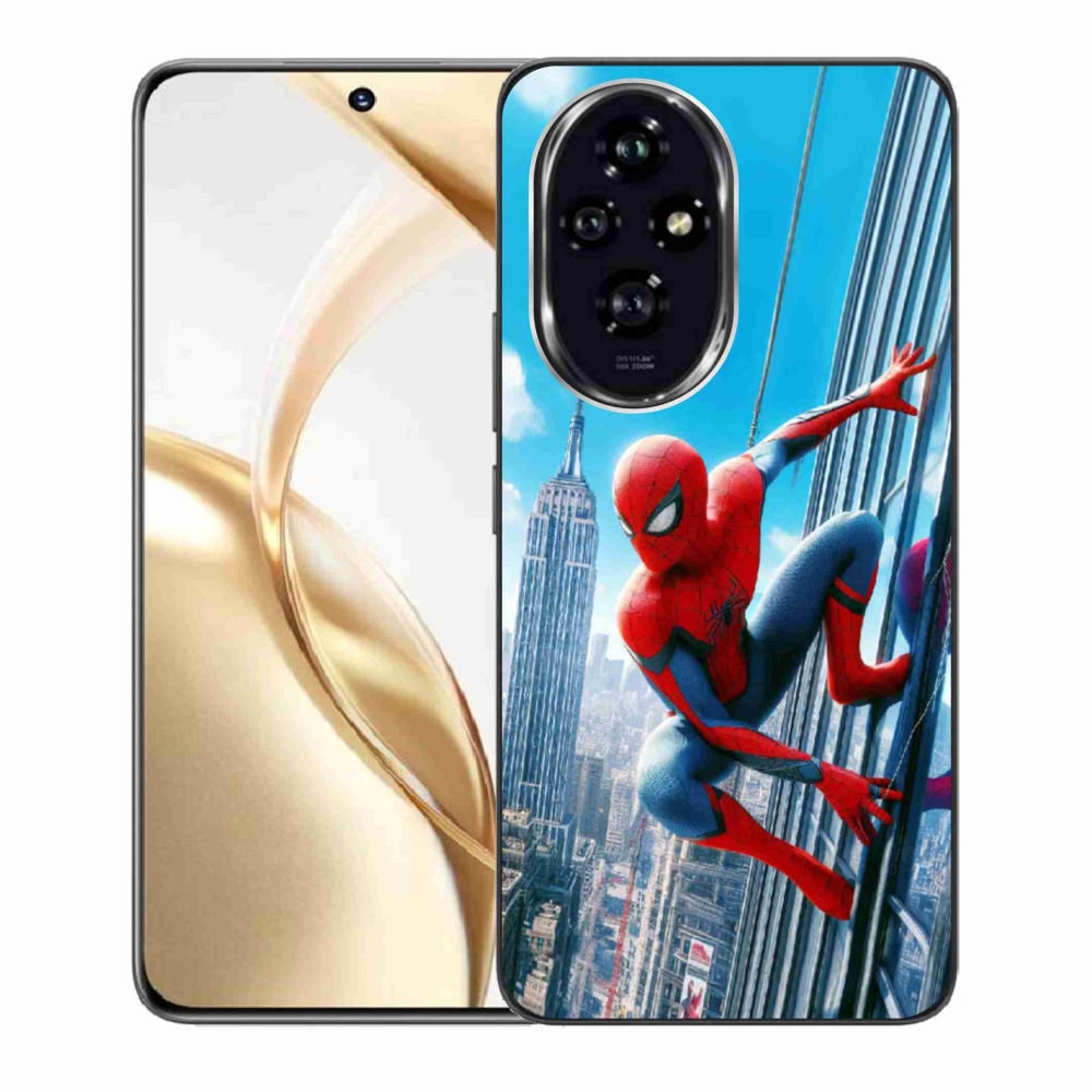 Zselés borító mmCase a Honor 200 5G készülékhez - spiderman