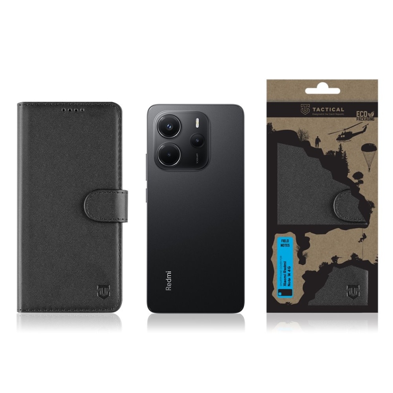 Taktikai terepi megjegyzések a Xiaomi Redmi Note 14 4G Black számára