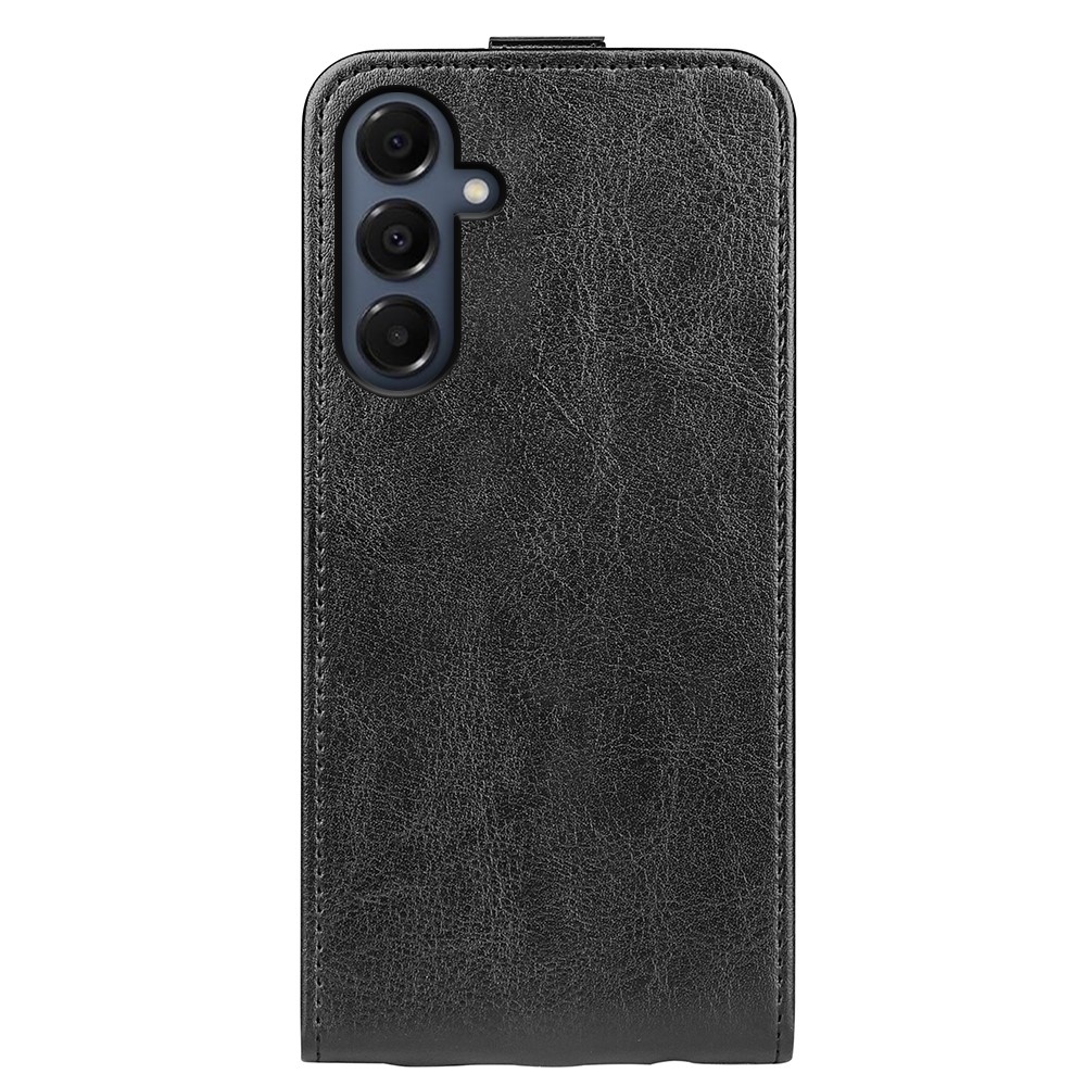 Függőleges könyvtáska Samsung Galaxy A17 5G készülékhez - fekete