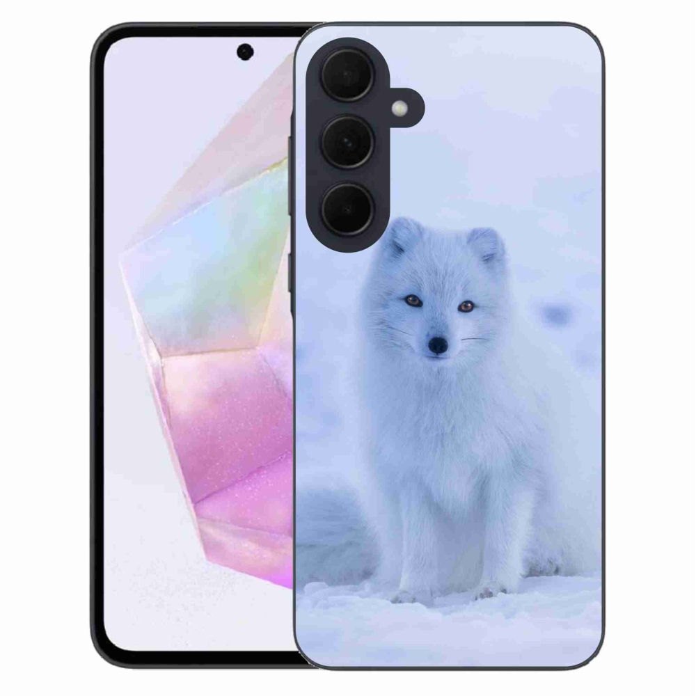 Gél védőhuzat mmCase Samsung Galaxy A35 5G - polár róka