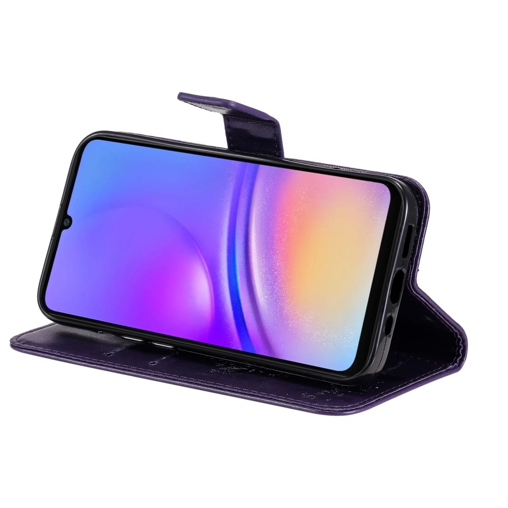 Fák könyve tok Samsung Galaxy A06 4G - sötétlila