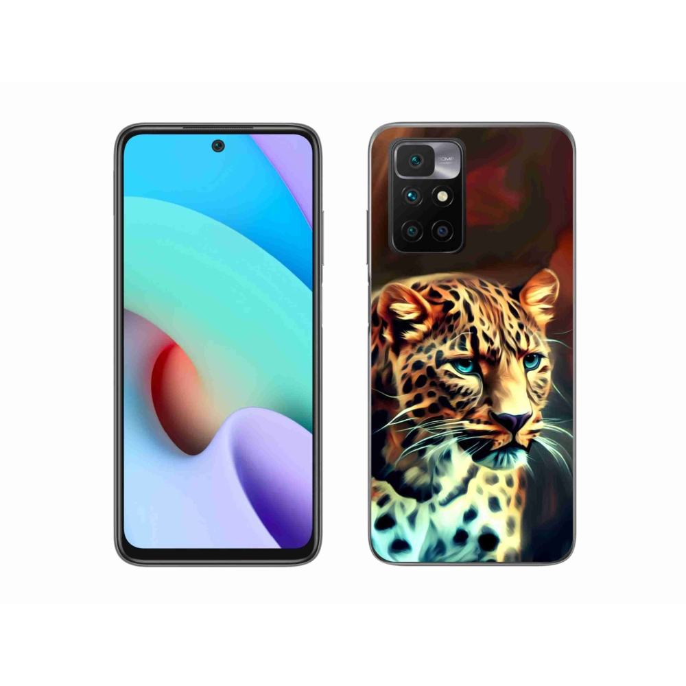 Zselés borítás mmCase a Xiaomi Redmi 10/Redmi 10 (2022) - leopárd