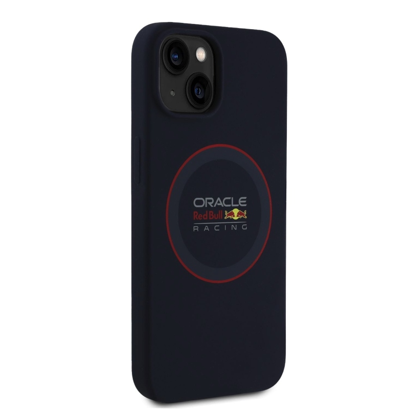 Red Bull szilikon Red Ring MagSafe hátlapi borító iPhone 13 Navy számára