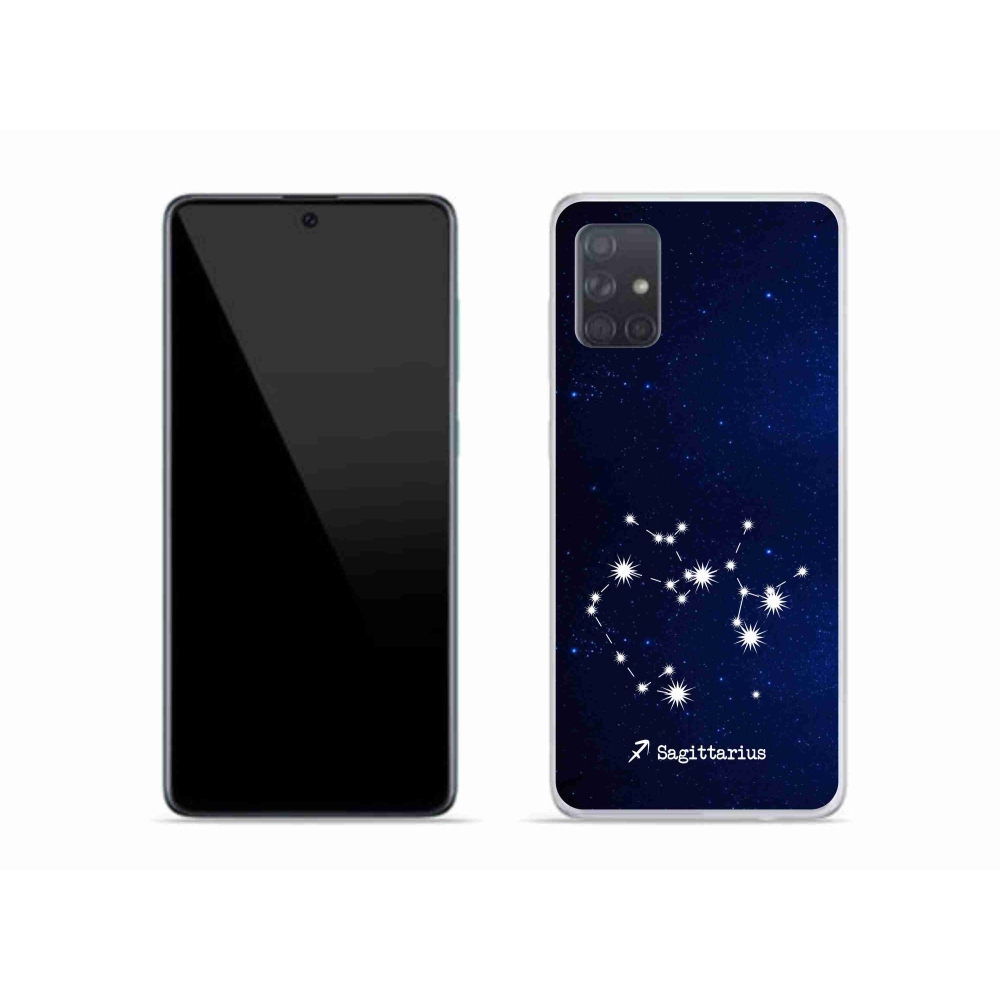 Gél borító mmCase Samsung Galaxy A51 - csillagkép Nyilas