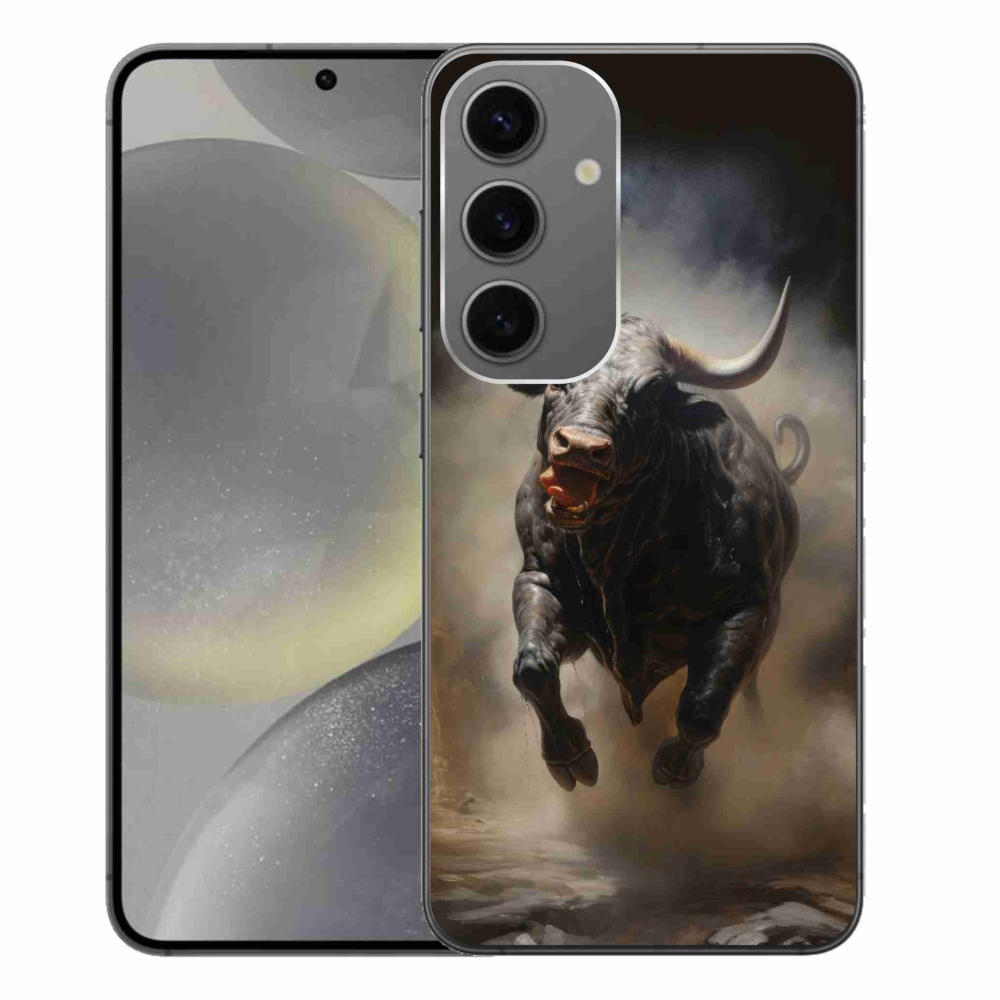 Gél védőhuzat mmCase Samsung Galaxy S24+ - dühös bika - Samsung Galaxy S24+ - dühös bika