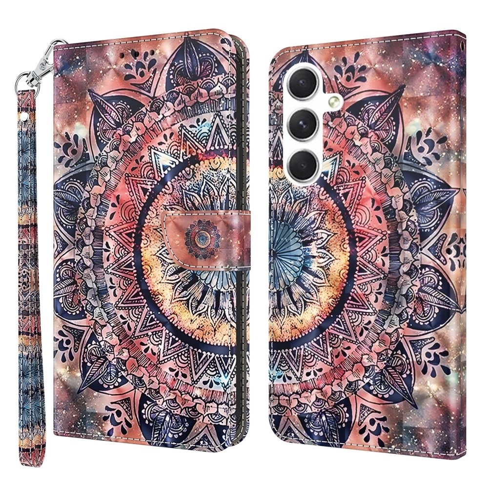 Spot book tok Samsung Galaxy A16 4G/5G készülékhez - színes mandala