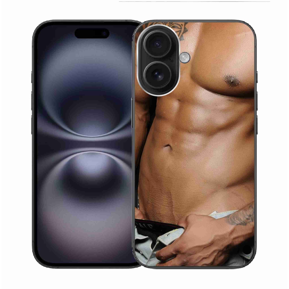 Gél borítás mmCase iPhone 16 készülékhez - szexi férfi