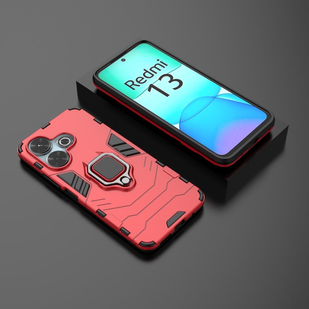 Guardy tartós védőhuzat Xiaomi Redmi 13 4G/Poco M6 4G - piros