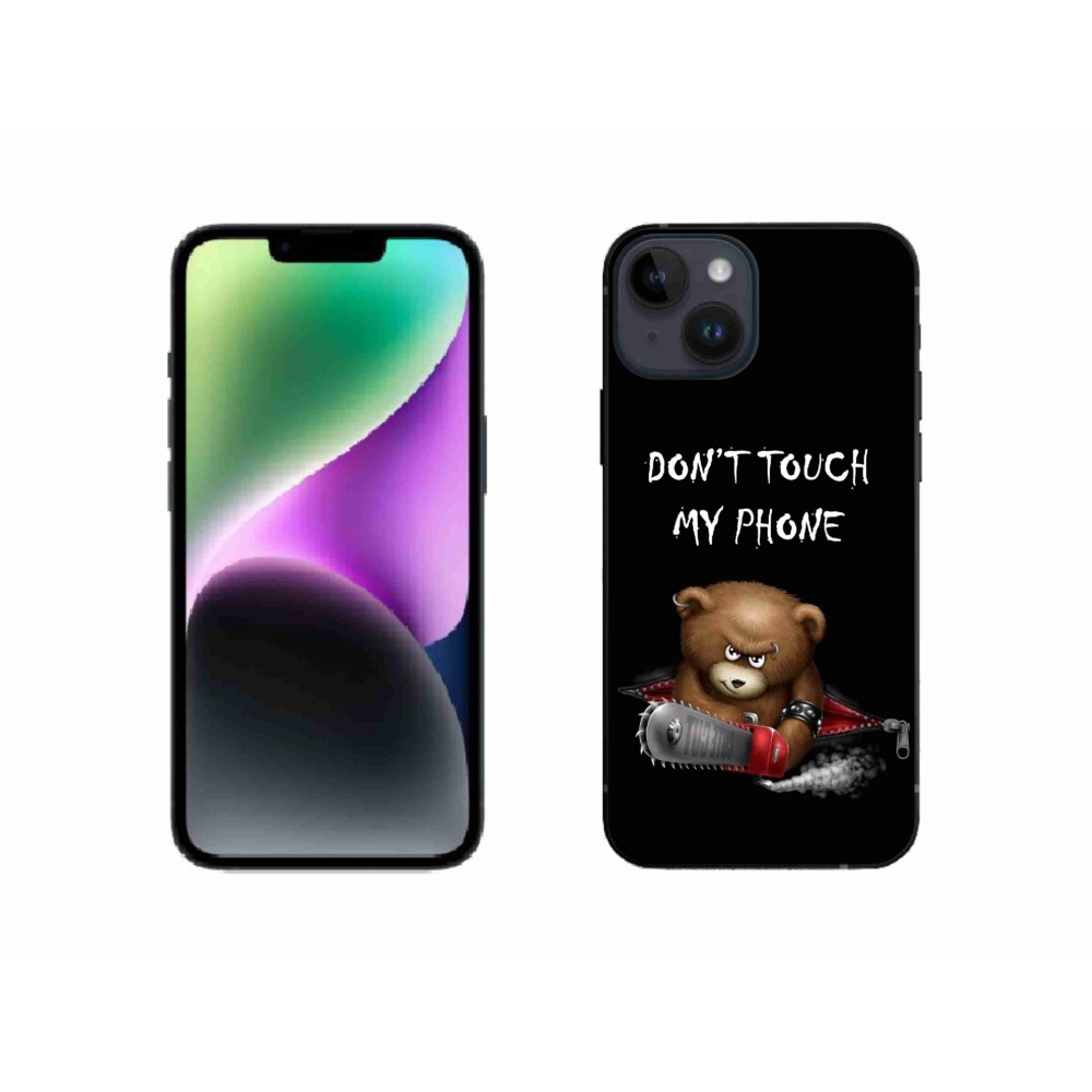 Zselés borítás mmCase iPhone 14 készülékhez - ne érintse meg a telefont