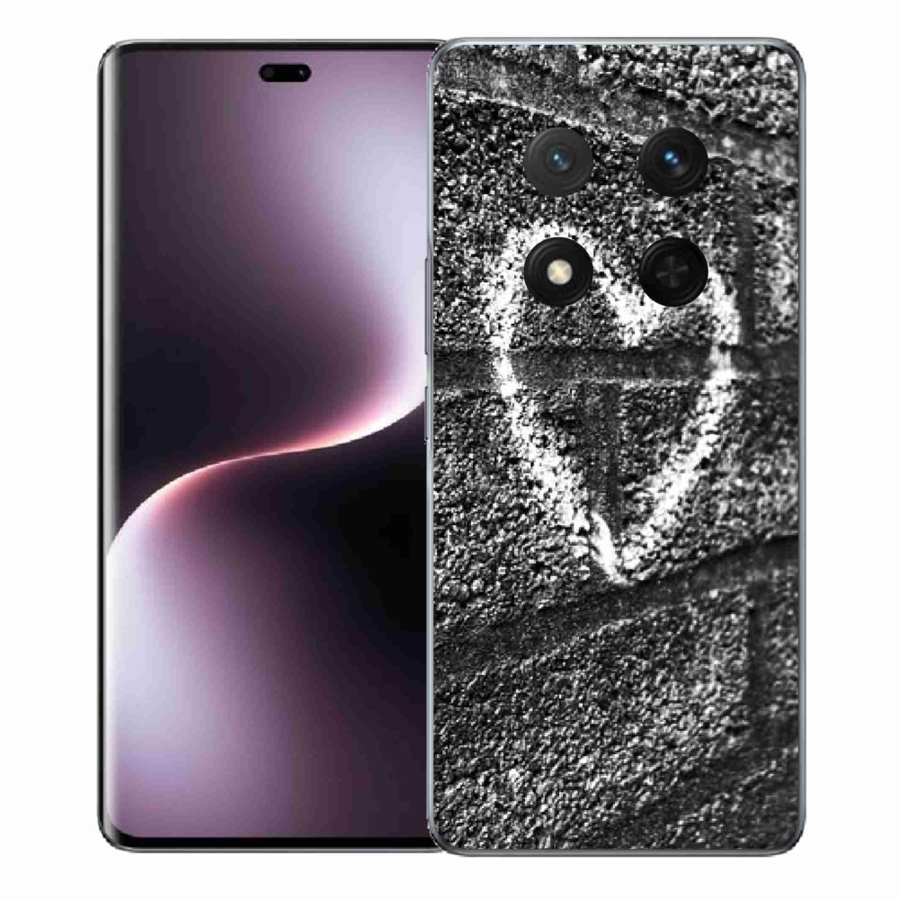 Gél borítás mmCase a Honor Magic 7 Lite 5G számára - szív a falon
