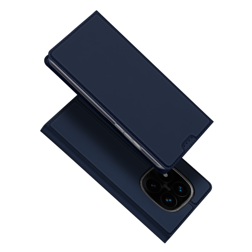 DUX könyvtáska Xiaomi Redmi Note 14 Pro+ 5G - sötétkék színben